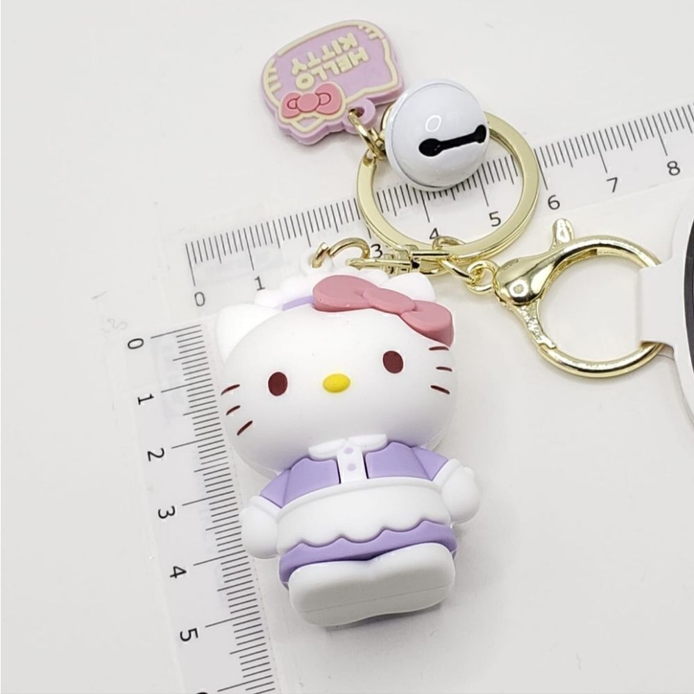 Brand New Hello Kitty Purple Keychain #3 - Picture 4 of 4